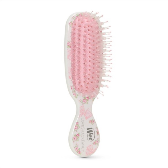 LOVESHACKFANCY Wet Brush Mini Shine Detangling Hair Brush Boar Bristles